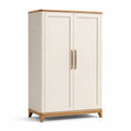 Armoire en bois de noyer avec portes et tiroirs 200x60x231 cm